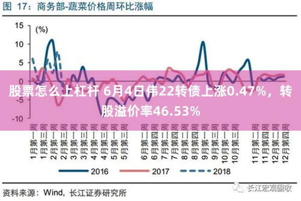 股票怎么上杠杆 6月4日伟22转债上涨0.47%，转股溢价率46.53%