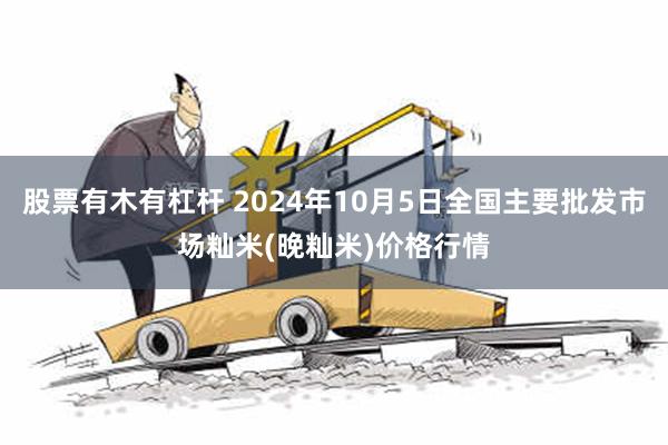 股票有木有杠杆 2024年10月5日全国主要批发市场籼米(晚籼米)价格行情