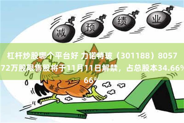 杠杆炒股哪个平台好 力诺特玻（301188）8057.72万股限售股将于11月11日解禁，占总股本34.66%