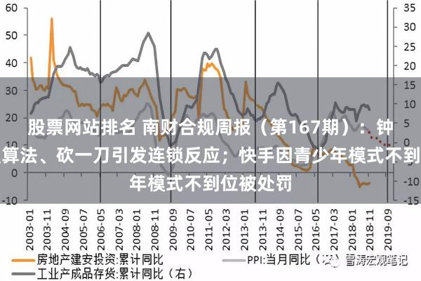 股票网站排名 南财合规周报（第167期）：钟睒晱炮轰算法、砍一刀引发连锁反应；快手因青少年模式不到位被处罚